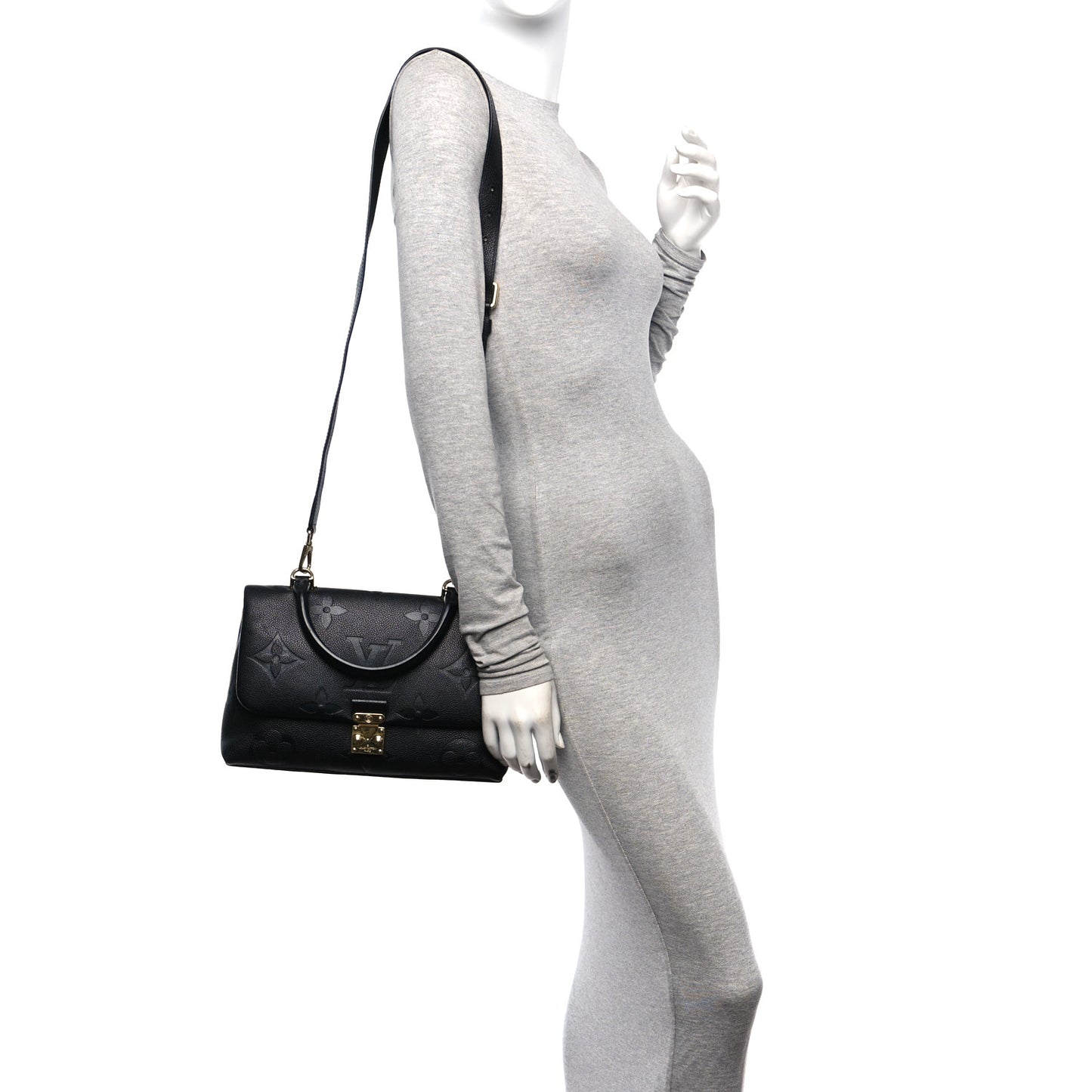 Empreinte Monogram Giant Madeleine MM Black