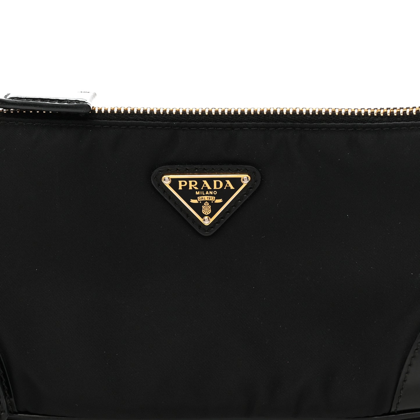 Re-Nylon Spazzolato Re-Edition 2002 Shoulder Bag Black
