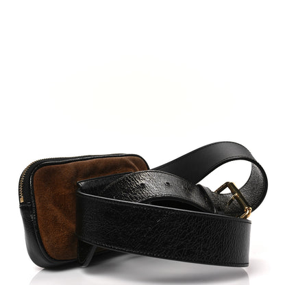 Gucci Suede Patent Ophidia Belted iPhone Case 95 38 Nocciola Black 2 of 8
