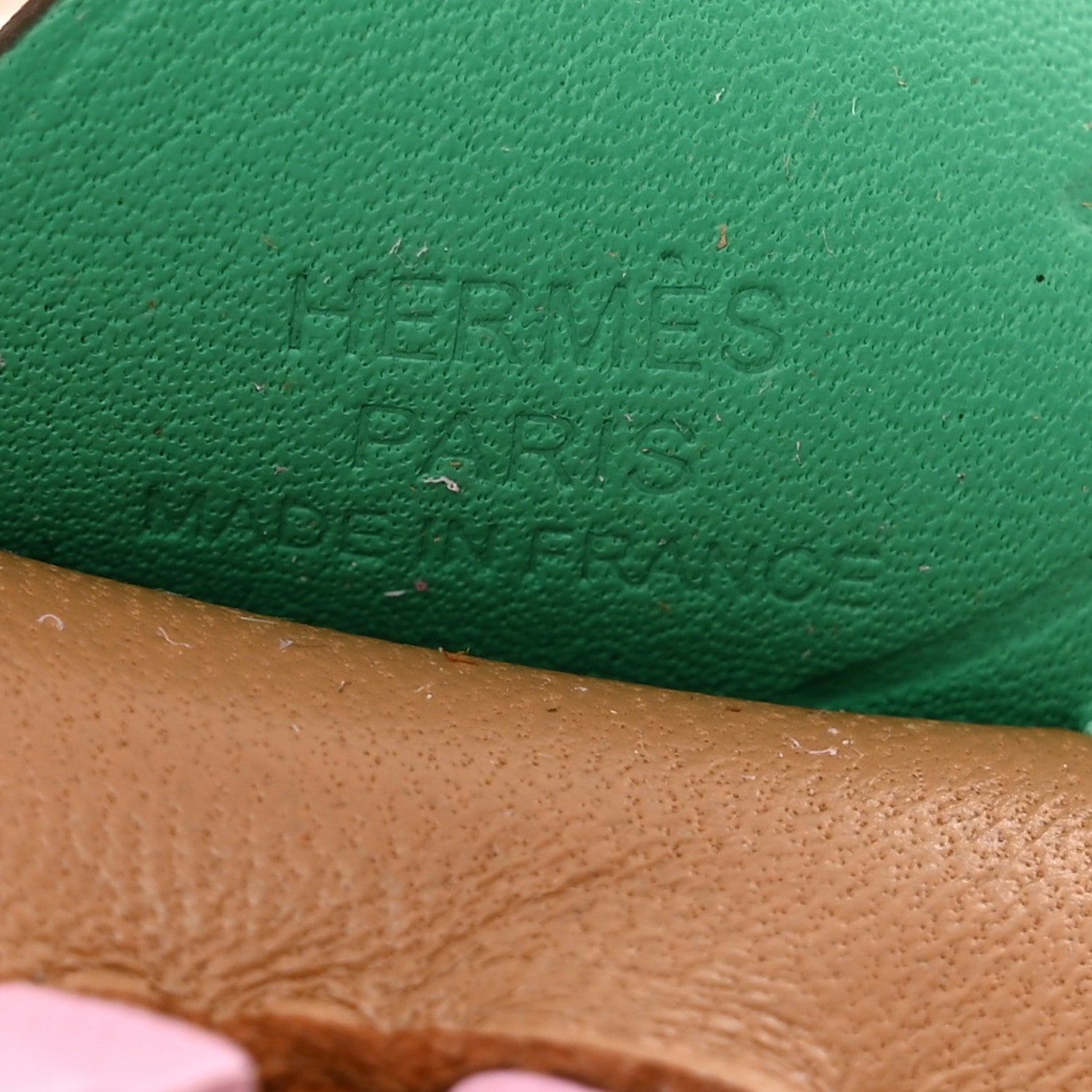 Hermes Milo Lambskin Grigri Rodeo Pegase Horse Bag Charm PM Chai Mauve Sylvestre Menthe 4 of 5