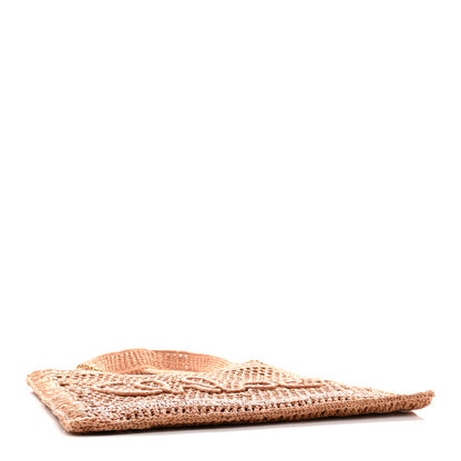 Chloe Raffia Summer Banana Tote Summery Beige 4 of 11