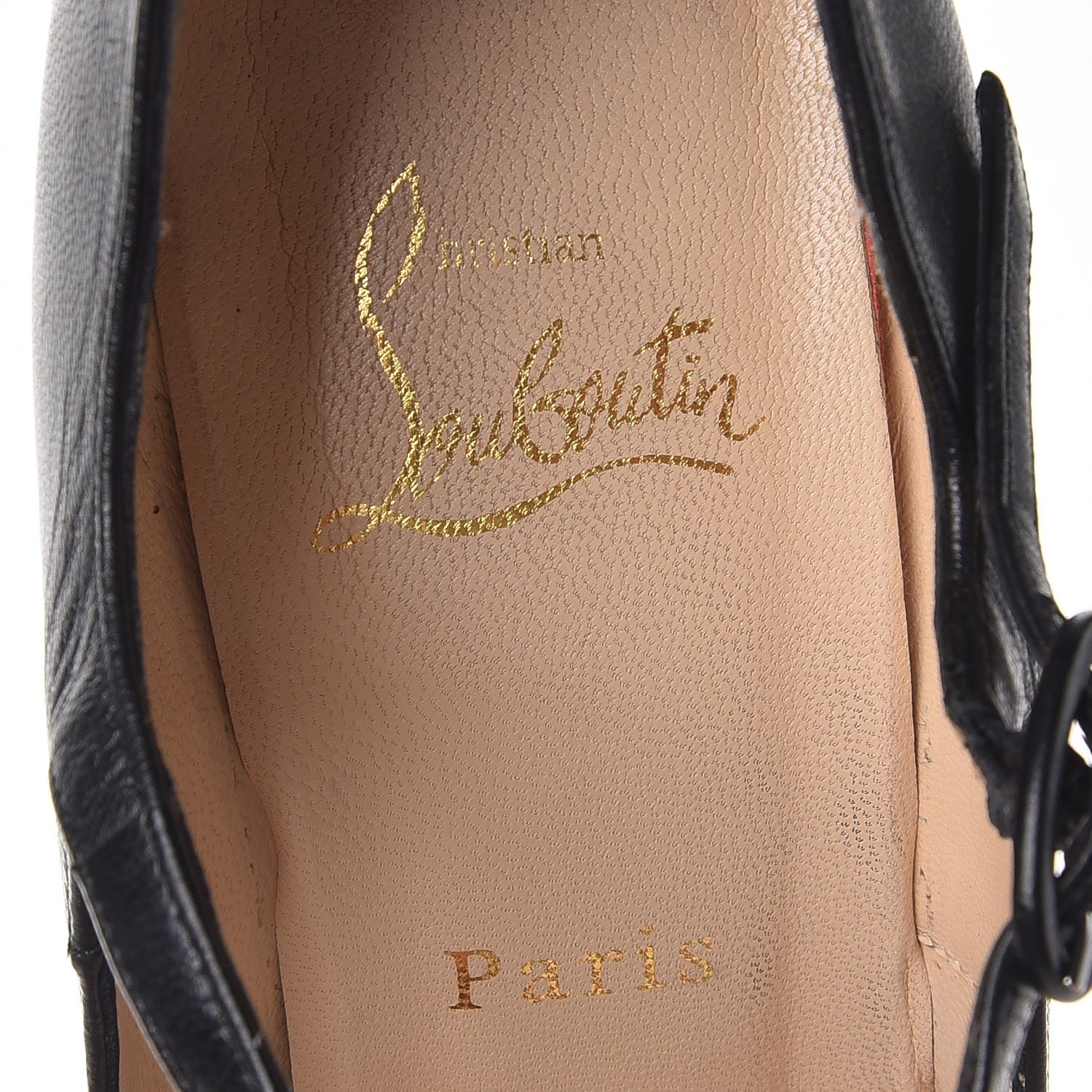 Christian Louboutin Kid Lady Daf 160 Pumps 38 Black 9 of 15