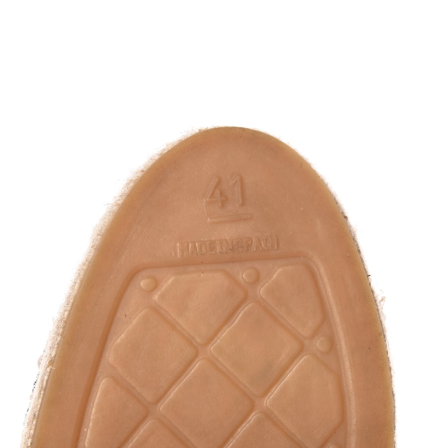 Linen CC Espadrilles 41 Blue Black