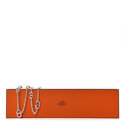 Hermes Sterling Silver Farandole Necklace 120 6 of 6