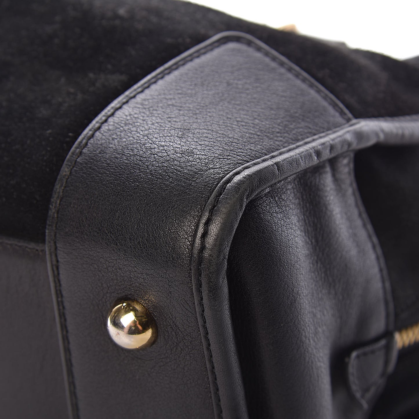 Suede Calfskin Amazona Black