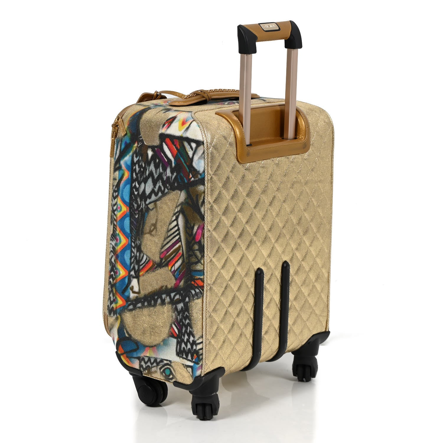 Chanel Graffiti Printed Canvas Street Spirit Trolley Multicolor 2 of 10