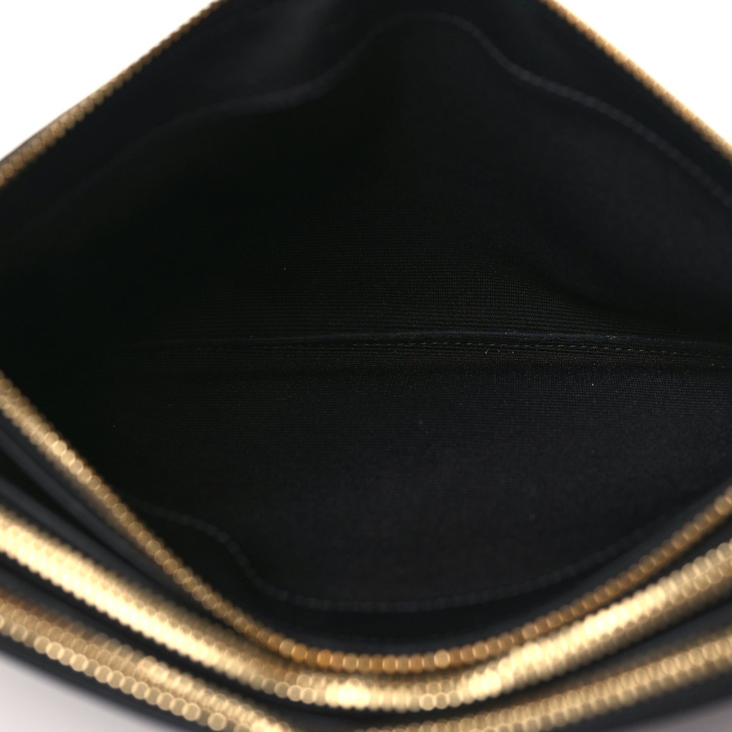 Lambskin Large Trio Crossbody Bag Black