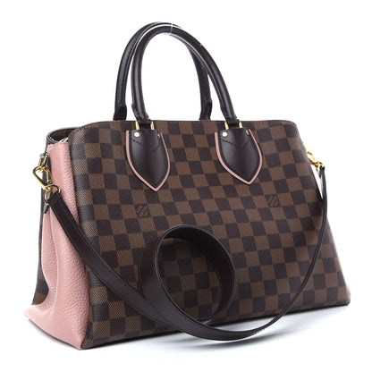 Louis Vuitton Cuir Taurillon Damier Ebene Normandy Magnolia 3 of 10