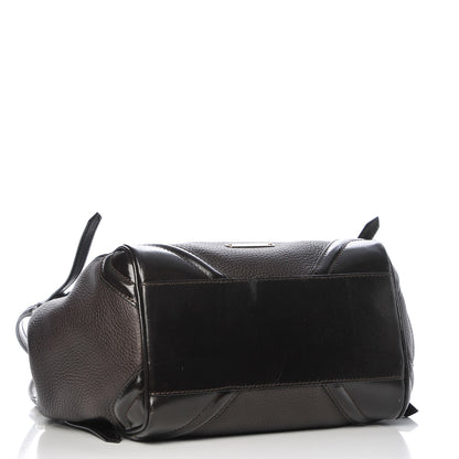 Burberry Grainy Calfskin Small Canterbury Tote Dark Chocolate 4 of 11