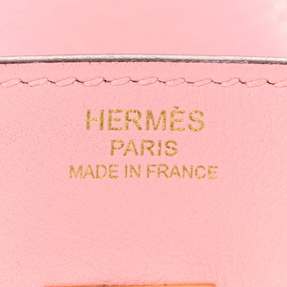 Hermes Swift Birkin 25 Rose Sakura 9 of 21