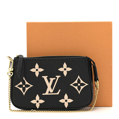Louis Vuitton Empreinte Monogram Giant Mini Pochette Accessories Black 10 of 10