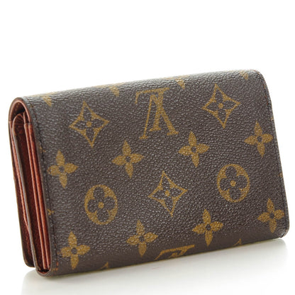 Louis Vuitton Monogram Porte-Monnaie Tresor Wallet 3 of 7