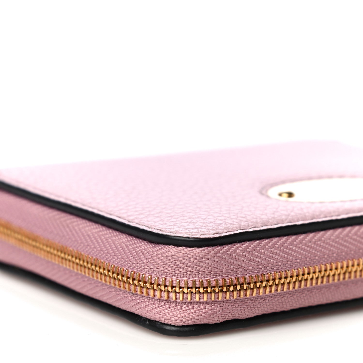 Mulberry Small Classic Grain Compact Zip Wallet Powder Pink 11 of 13