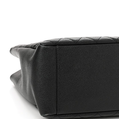 Chanel Caviar Quilted Grand Shopping Tote GST Black 9 of 10