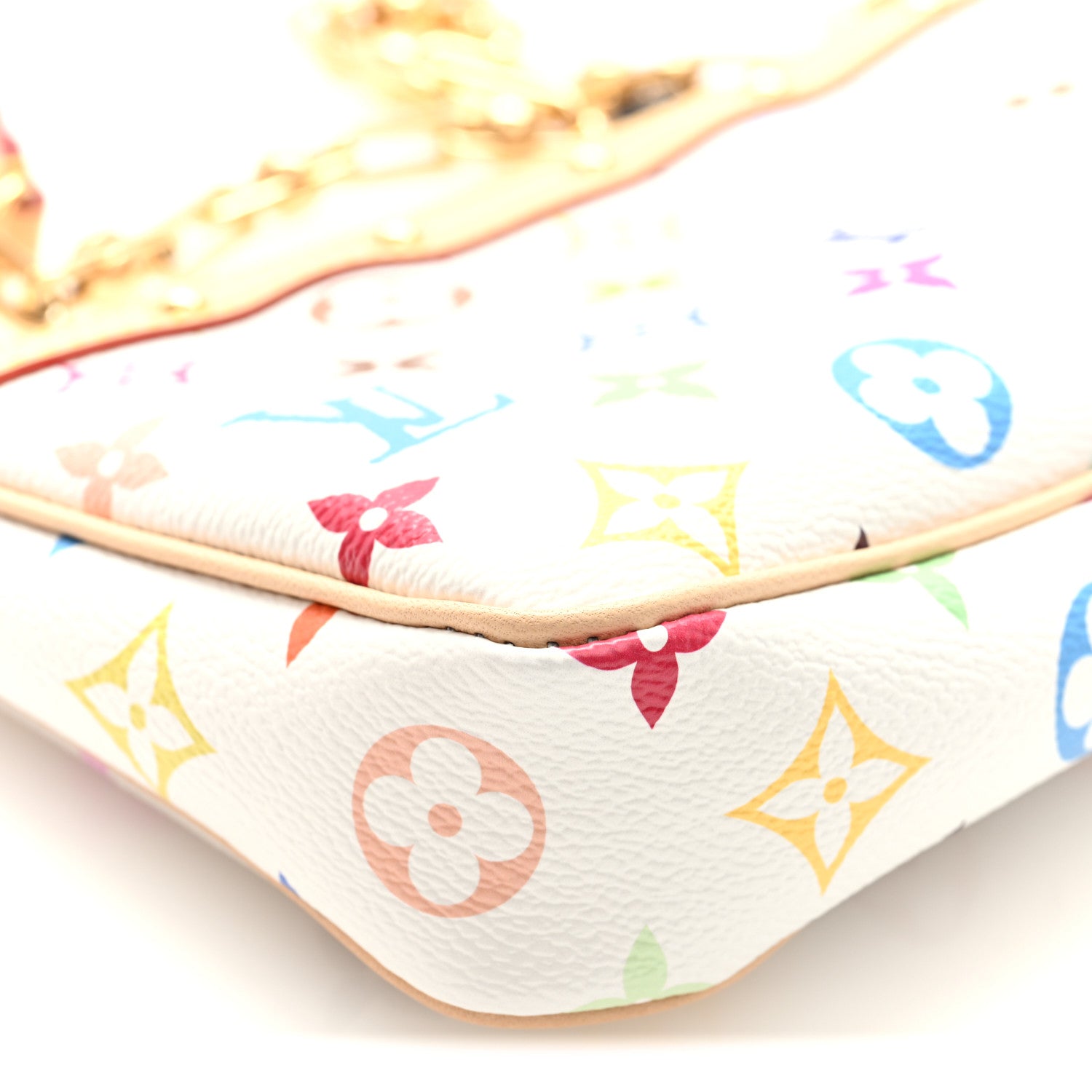 Louis Vuitton LV X TM Monogram Multicolor Pochette Accessories White 8 of 10