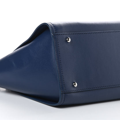 Chanel Caviar Small Studded Deauville Tote Navy 9 of 12