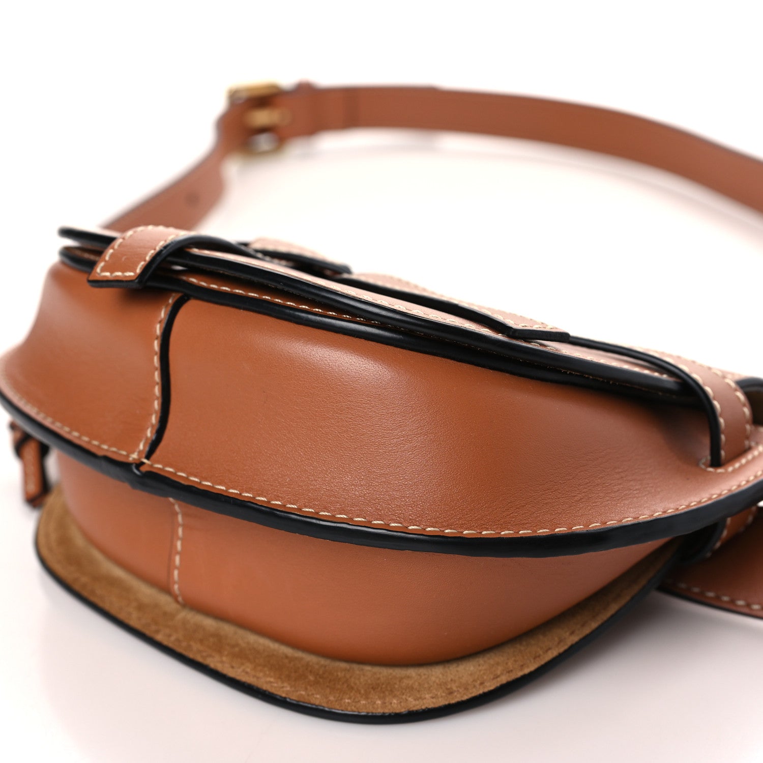 Loewe Calfskin Mini Gate Belt Bag Tan 9 of 9