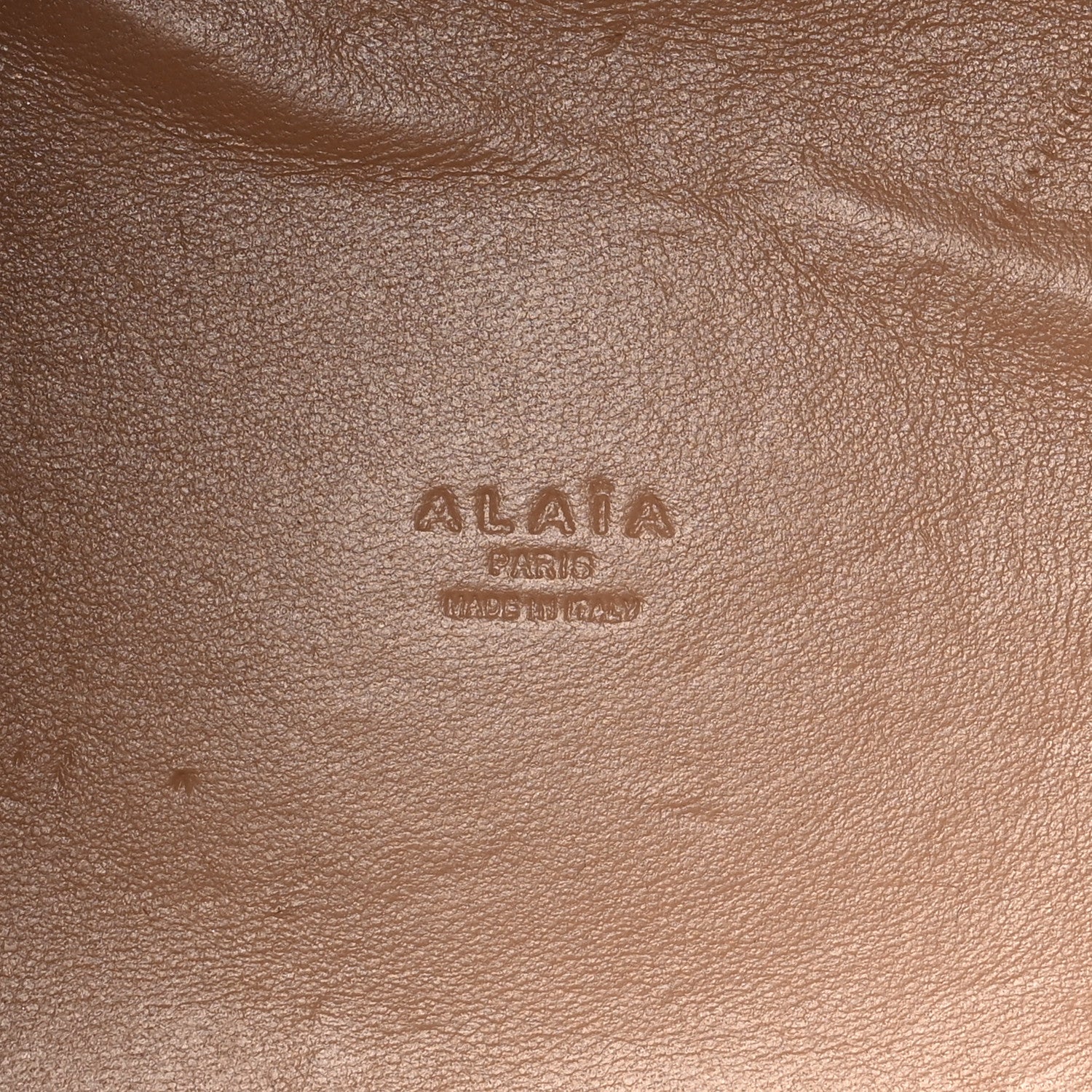 Alaia Calfskin Studded Bag Black 8 of 10
