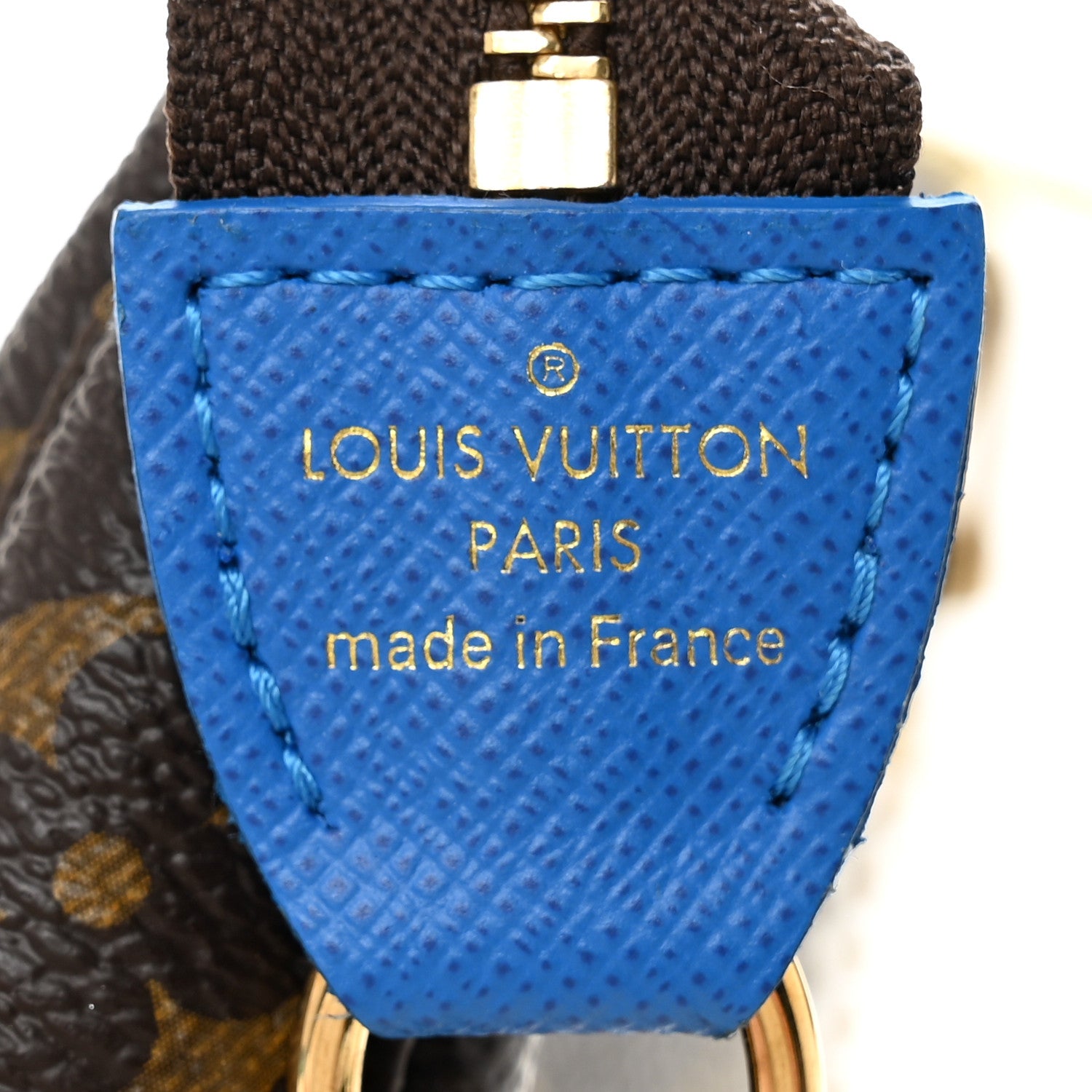 Louis Vuitton Monogram 2019 Christmas Animation Mini Venice Pochette Accessories Blue 6 of 7