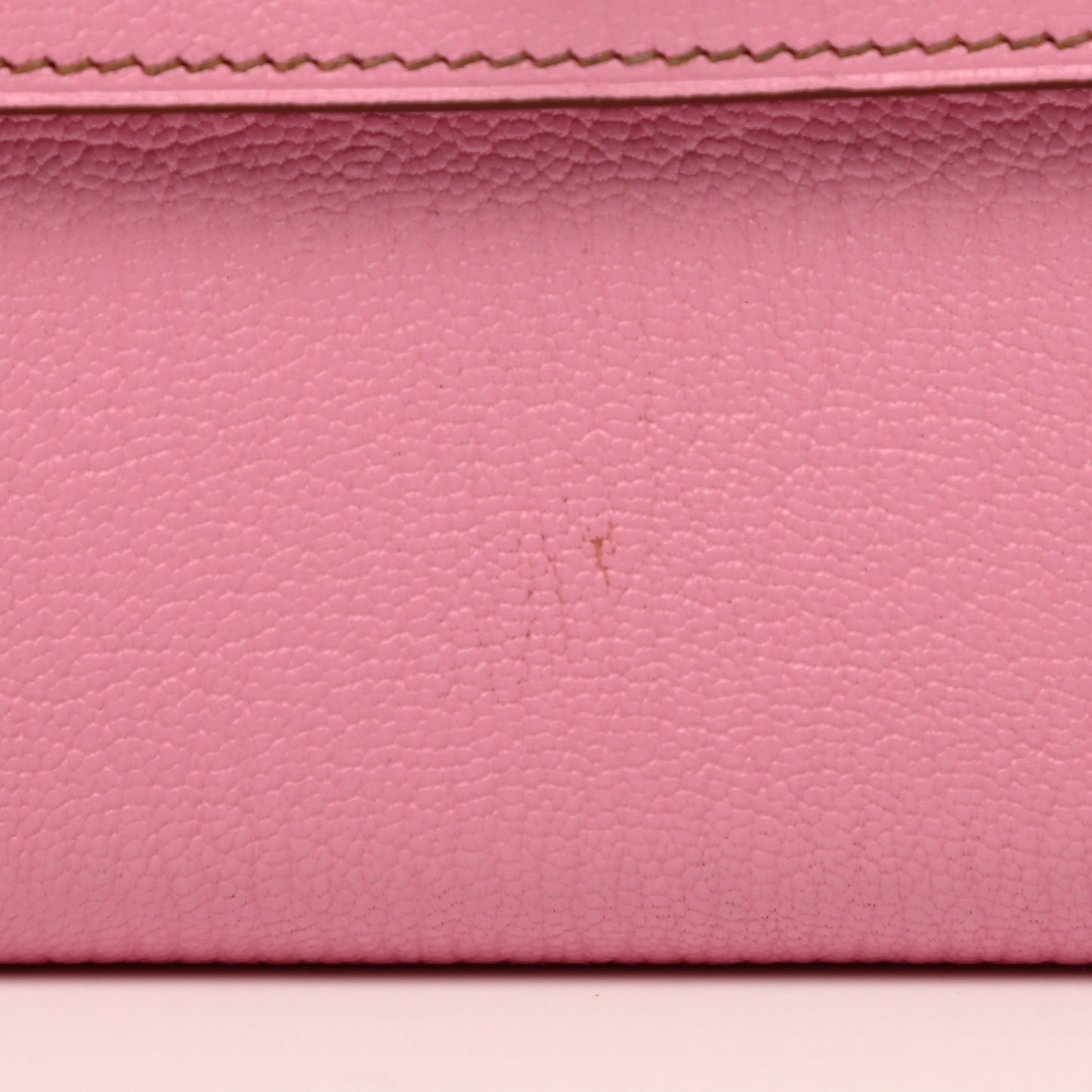 Chevre Mysore Kelly Longue Wallet 5P Pink