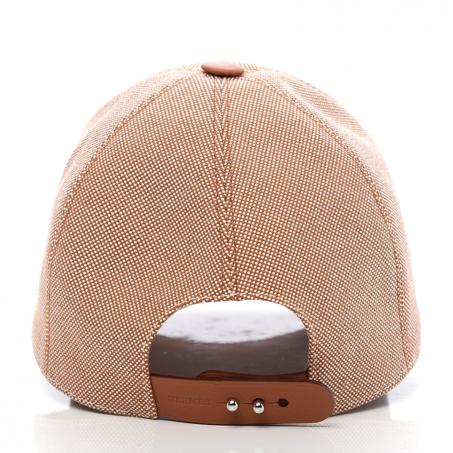 Hermes Swift Cotton Serena Cap 57 Gold 5 of 7