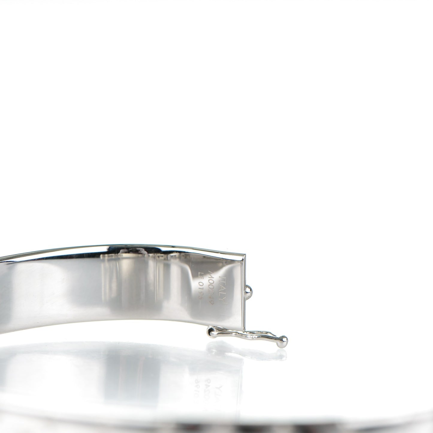 Palladium Monogram Nanogram Cuff S