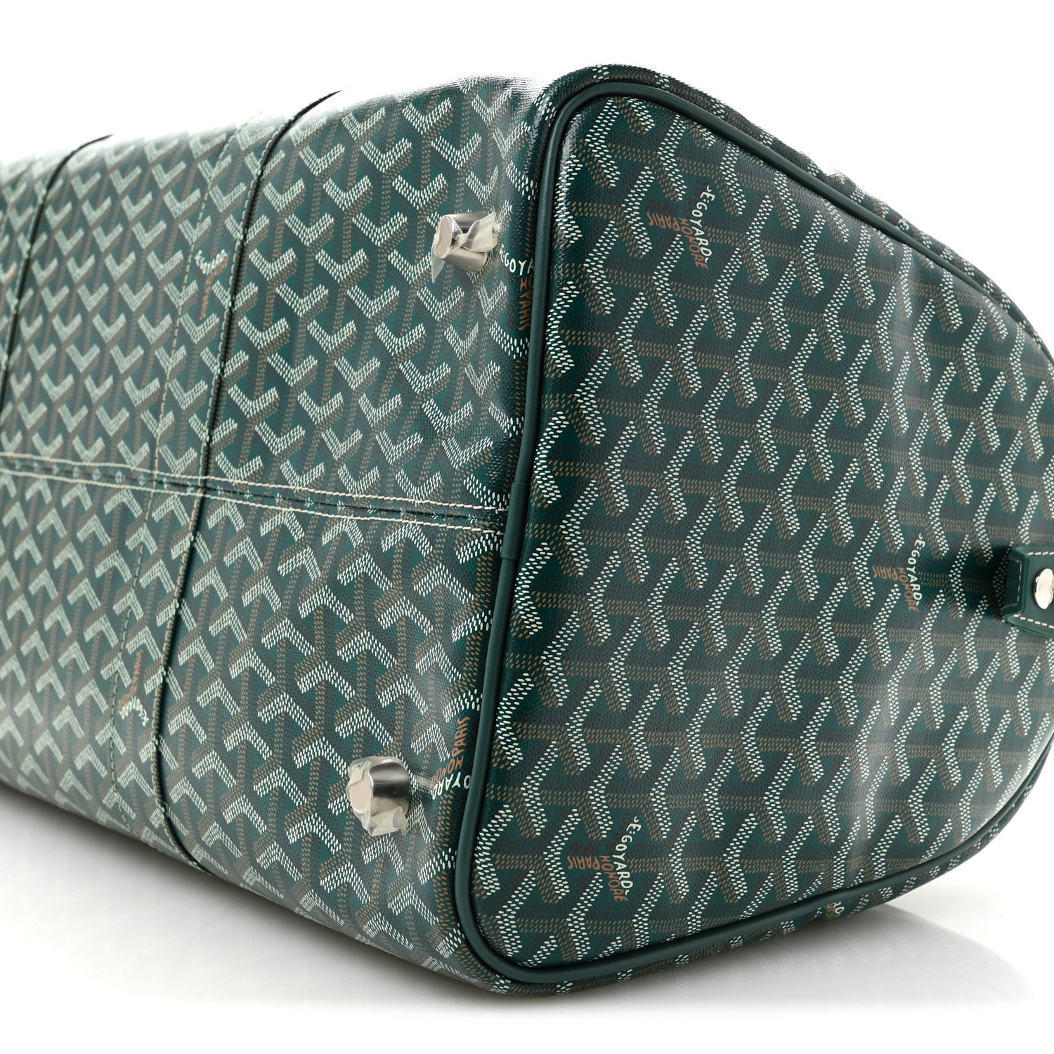 Goyard Goyardine Boston 50 Green 9 of 9