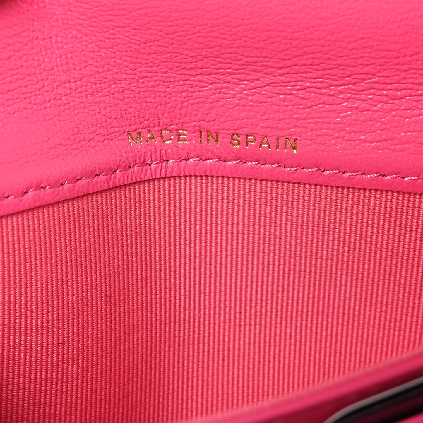 Lambskin Quilted Chanel 19 Flap Wallet Dark Pink