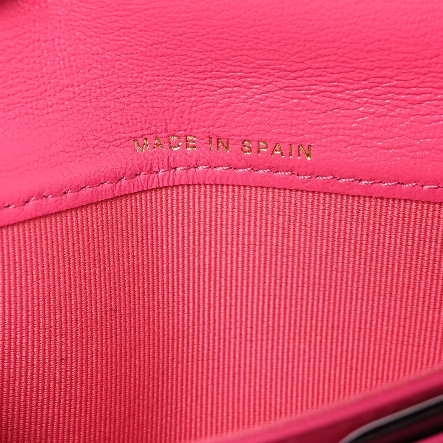 Chanel Lambskin Quilted Chanel 19 Flap Wallet Dark Pink 7 of 10