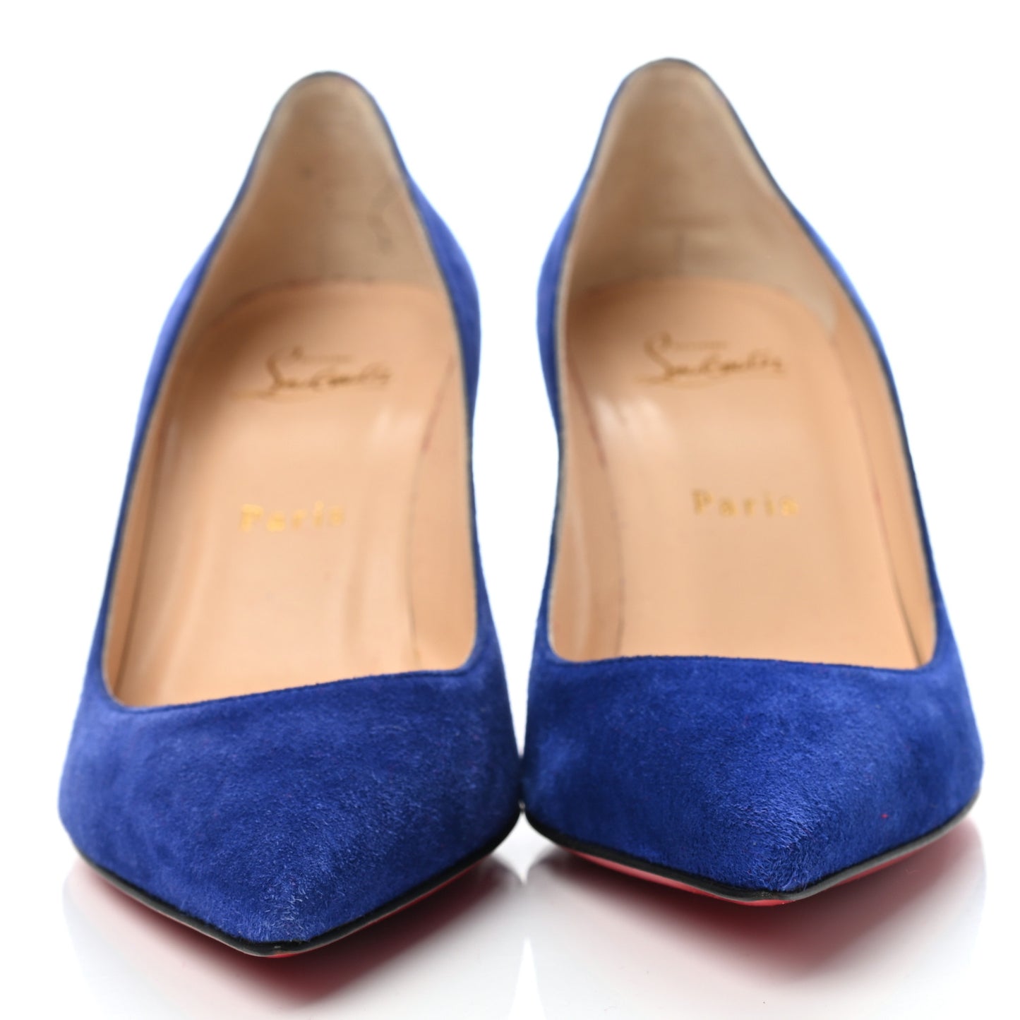 Veau Velours Pigalle Follies 70 Pumps 37 Metal Blue