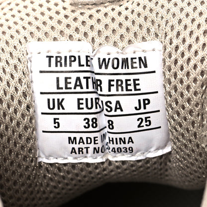 Balenciaga Fabric Mesh Distressed Womens Triple S Sneakers 38 Beige 7 of 7