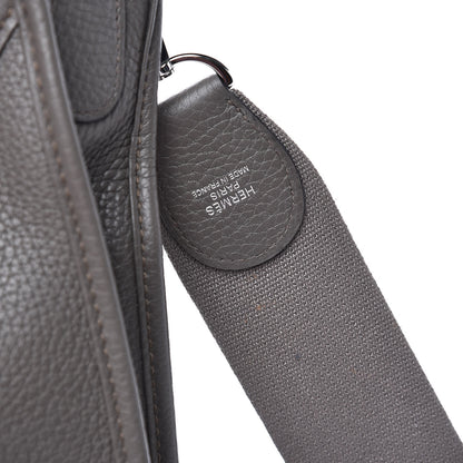 Hermes Taurillon Clemence Evelyne III PM Etain 8 of 12