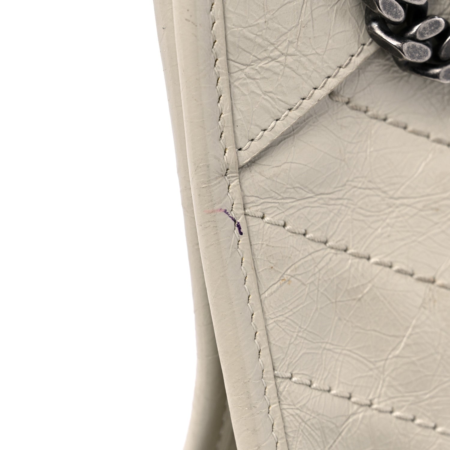 Saint Laurent Crinkled Calfskin Matelasse Monogram Medium Niki Shopper Tote Crema Soft 17 of 17