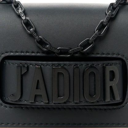 Christian Dior Ultra Matte Calfskin Mini J'Adior Chain Flap Bag Black 8 of 10