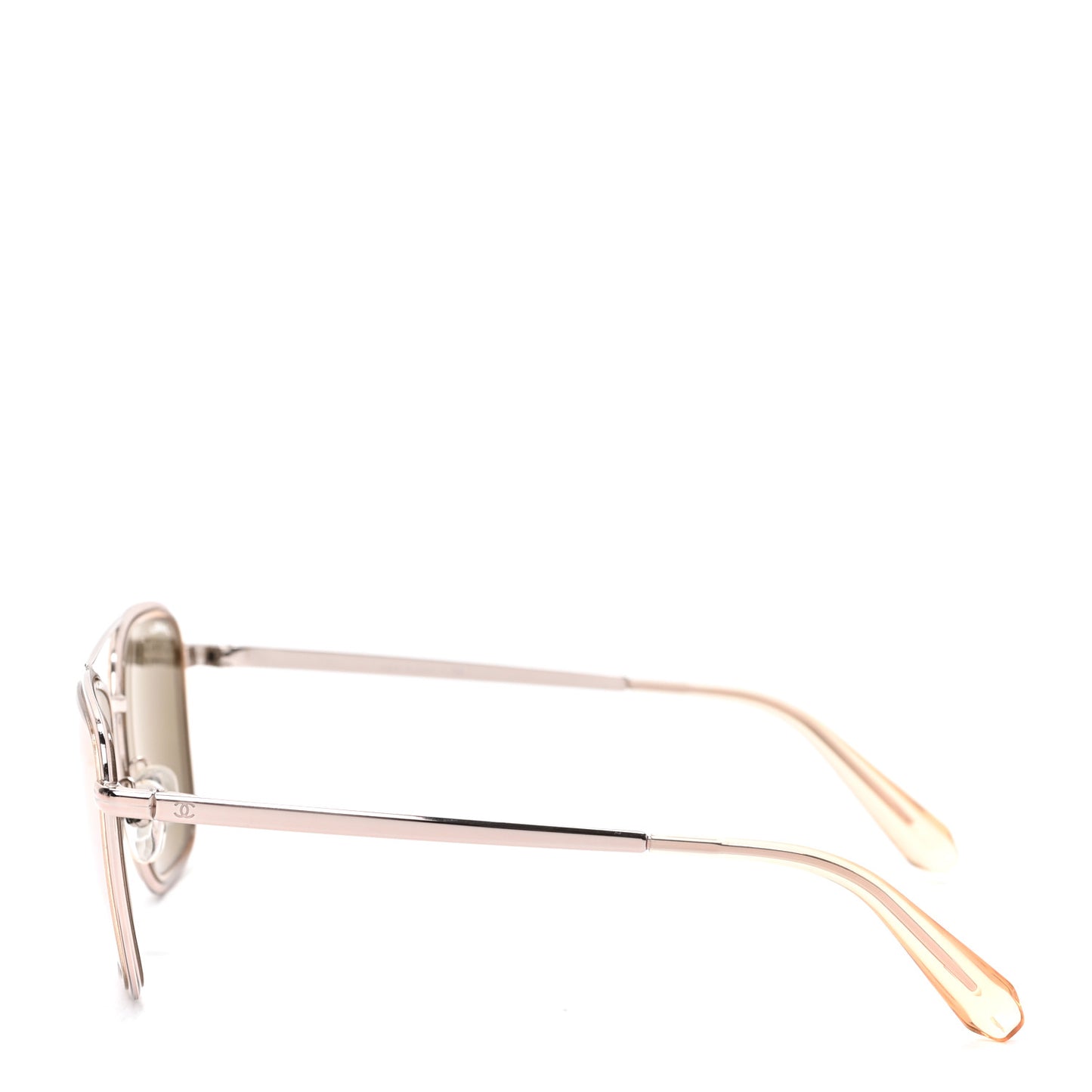 Metal Pilot Sunglasses 4241 Rose Gold