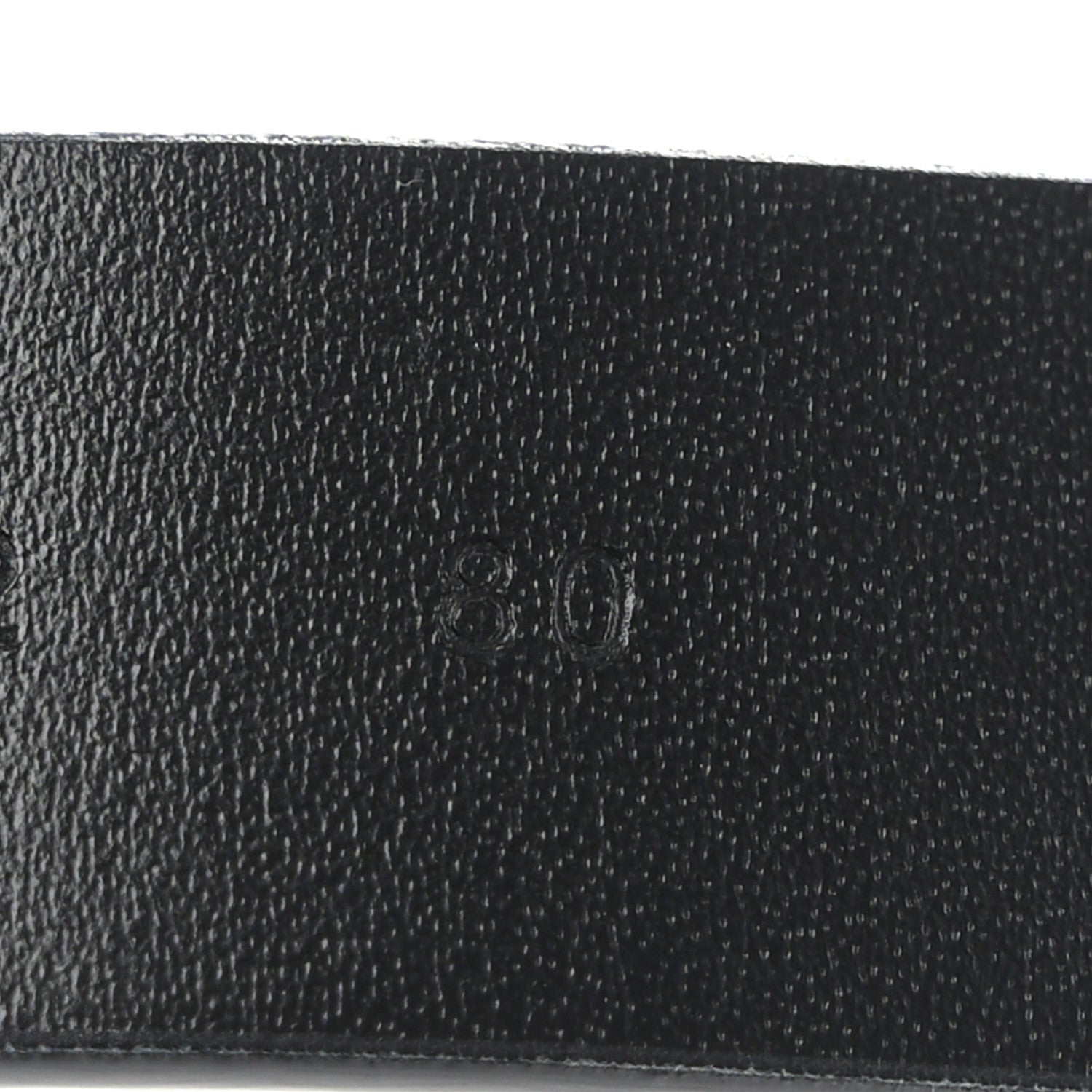 Christian Dior Calfskin Saddle Belt 80 Black 6 of 10