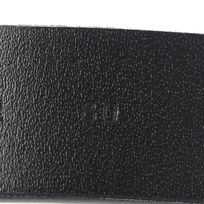Christian Dior Calfskin Saddle Belt 80 Black 6 of 10