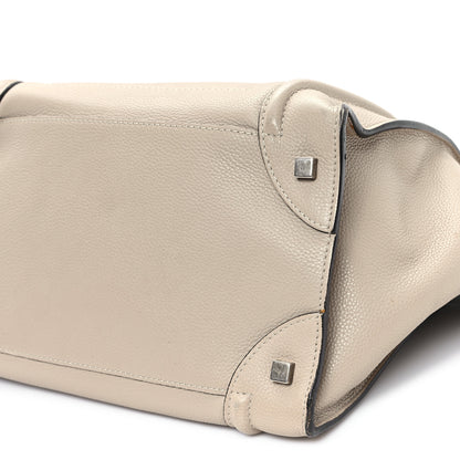 Celine Pebbled Calfskin Mini Luggage Dune 9 of 11