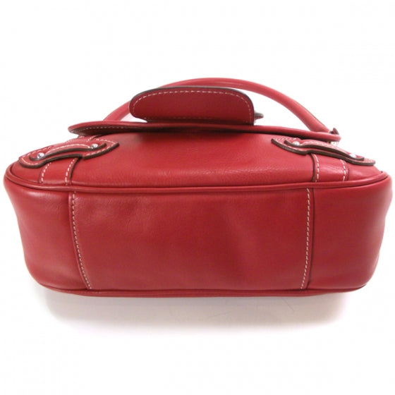 Christian Dior Leather Saint Germain Bag Red 4 of 8