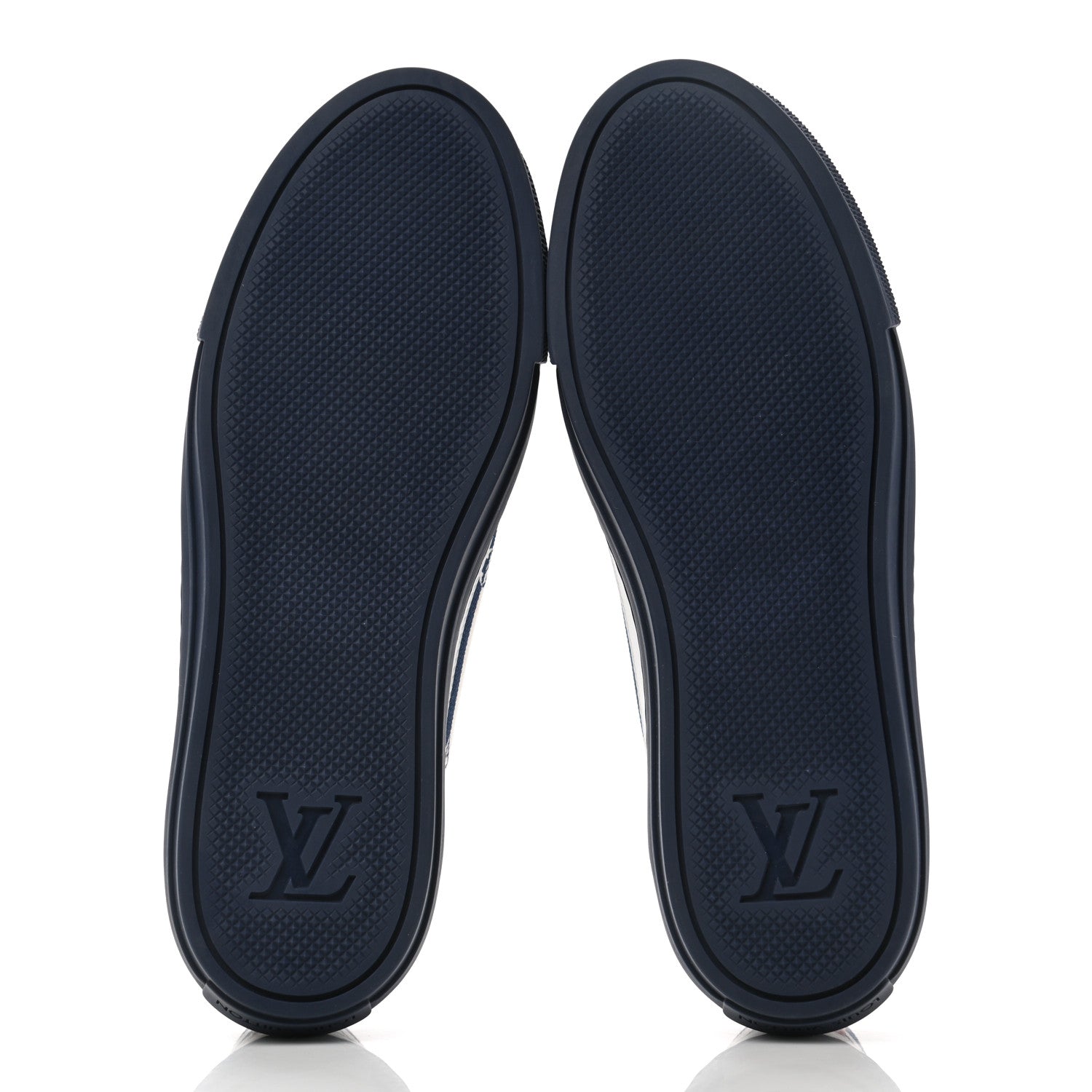 Louis Vuitton Canvas Escale Stellar Sneakers 37.5 Blue 5 of 8