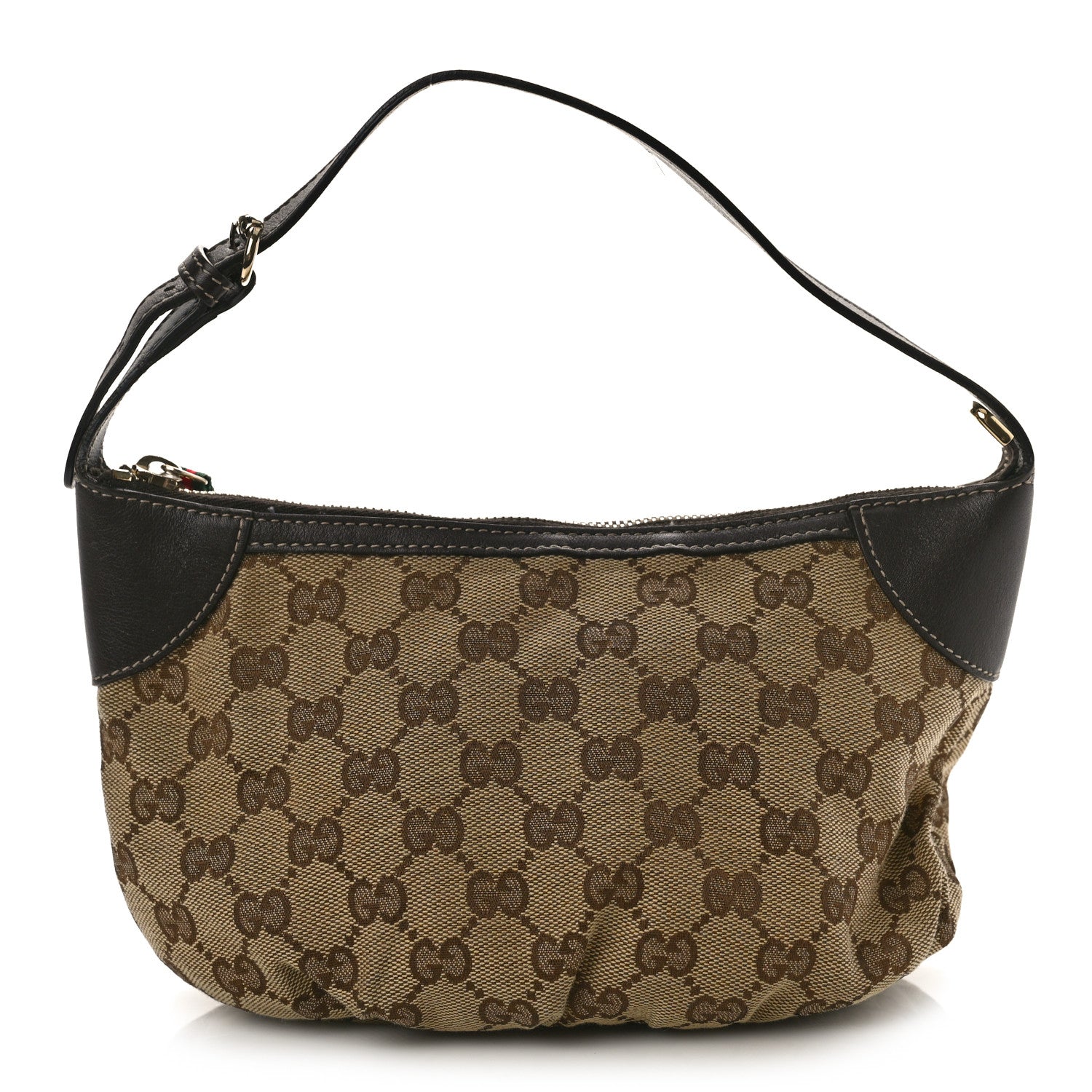 Gucci Monogram Pochette Brown 1 of 9
