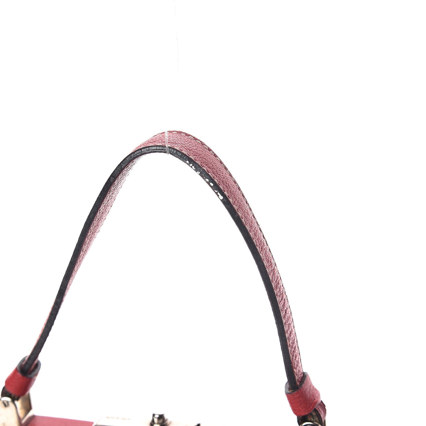Goatskin Cerniera Small Doctor Bag Rubino