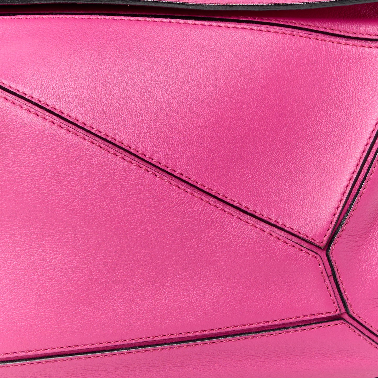 Calfskin Medium Puzzle Bag Fuchsia