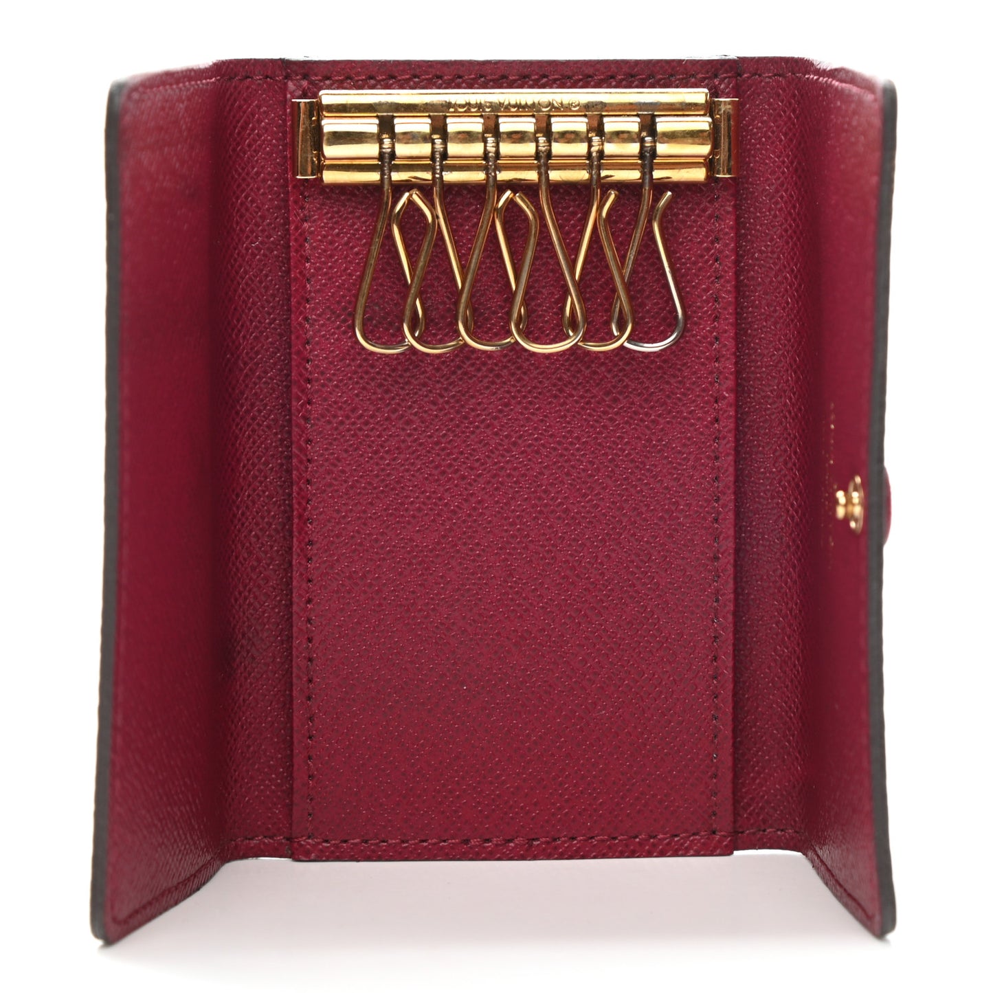 Monogram 6 Key Multicles Holder Fuchsia