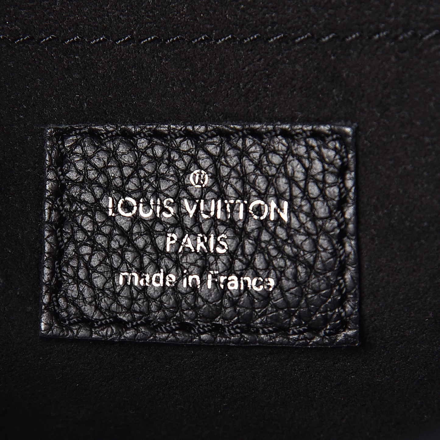 Soft Calfskin My Lockme Chain Bag BB Black