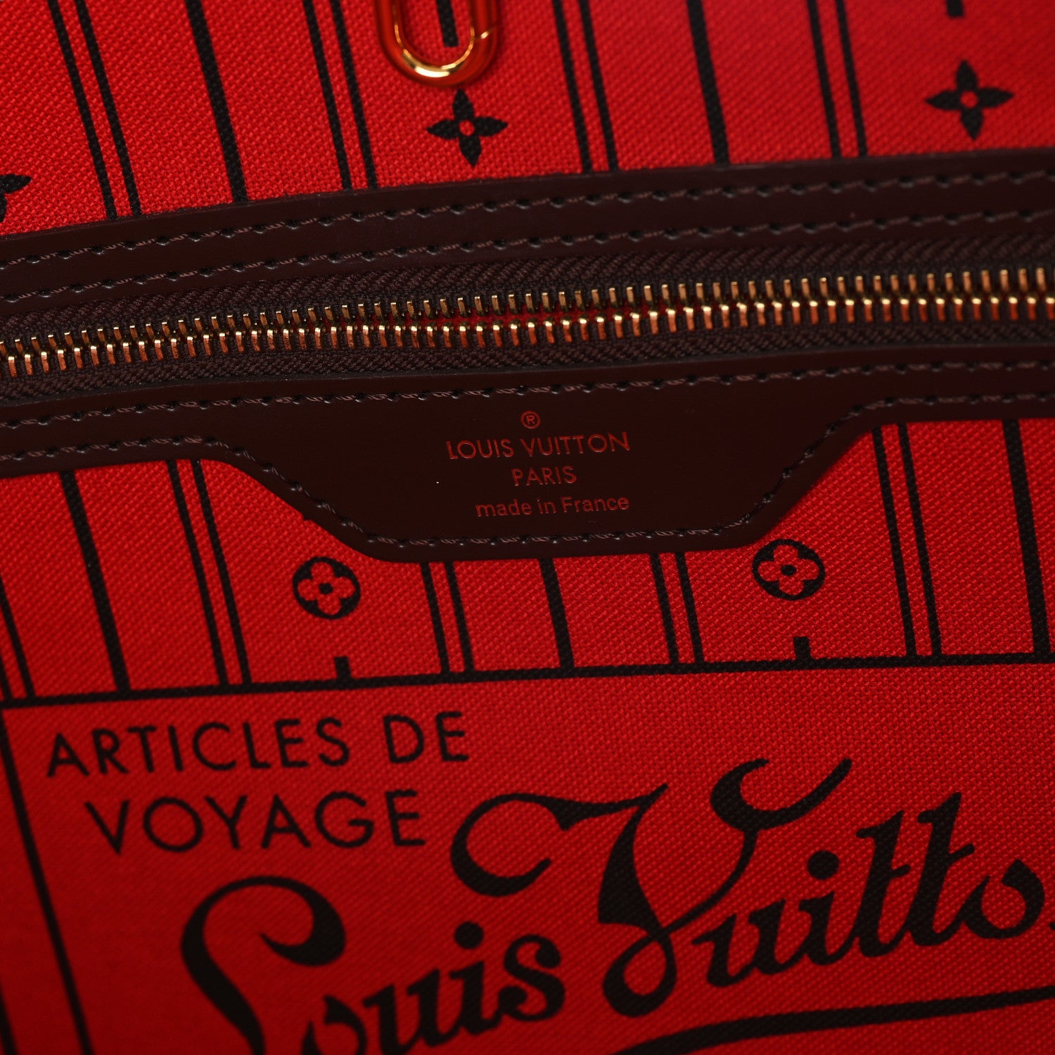 Louis Vuitton Damier Ebene Neverfull MM 5 of 9