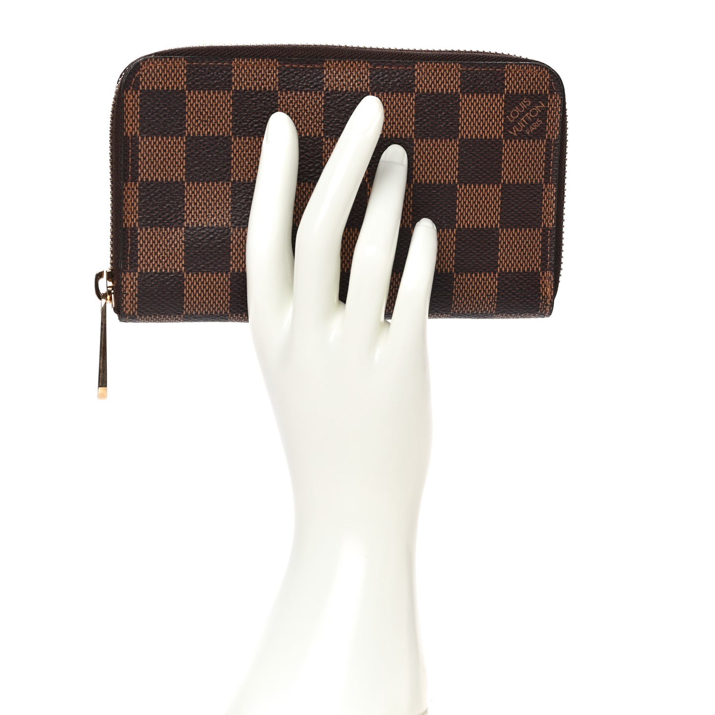 Damier Ebene Zippy Compact Wallet