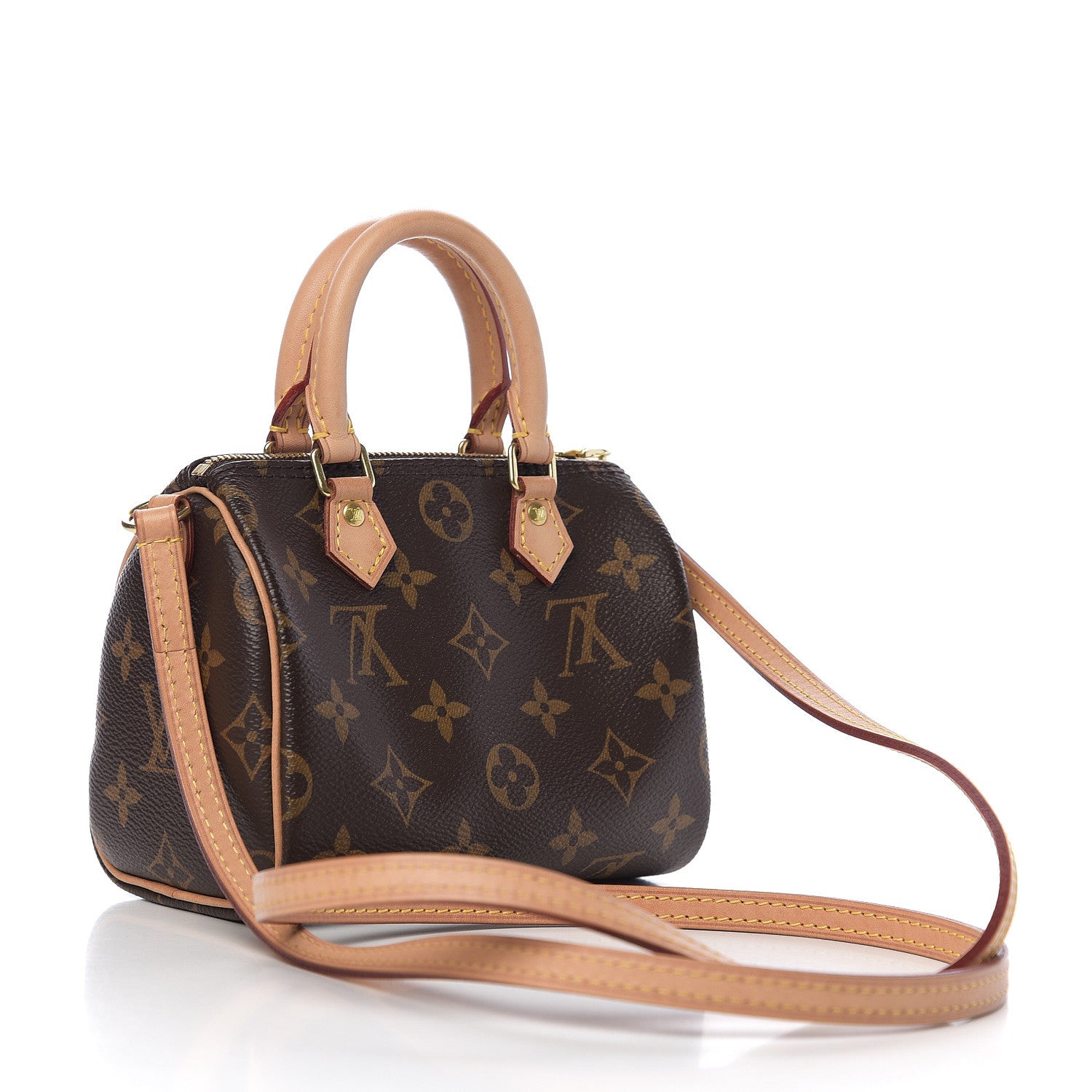 Louis Vuitton Monogram Nano Speedy 2 of 10