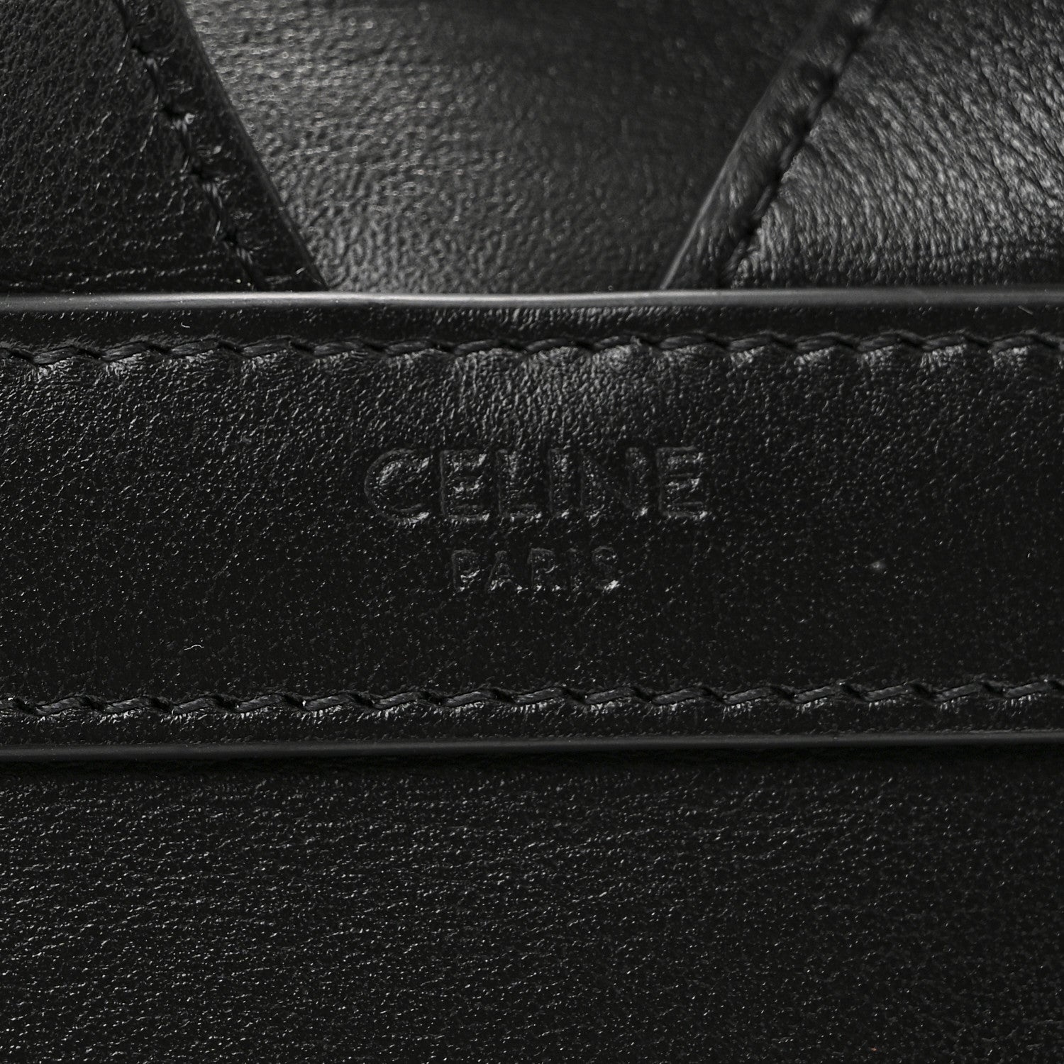 Celine Triomphe Calfskin Bonnie Backpack Black 6 of 9