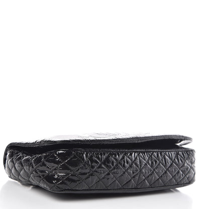 Chanel Vinyl Medium Rock and Chain Flap Black 4 of 13